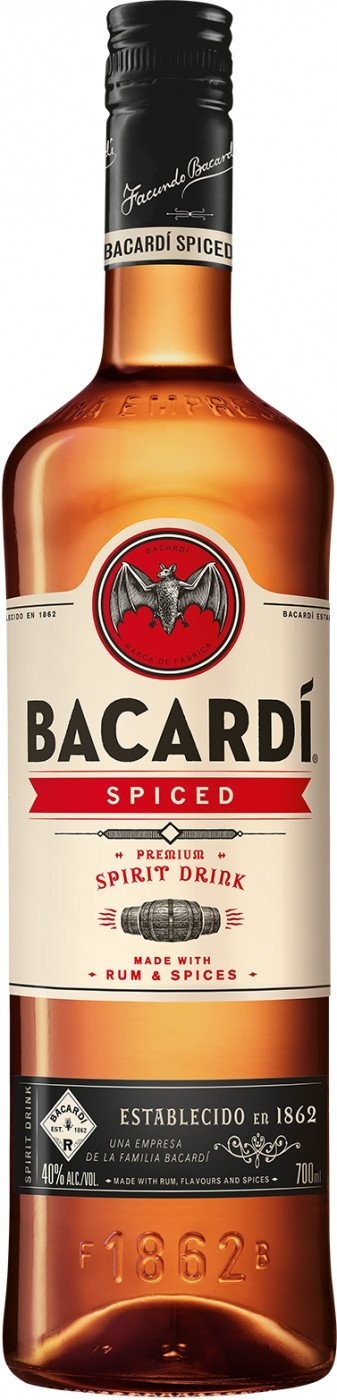 Ром Bacardi Spiced пряный 40% 0.7 л