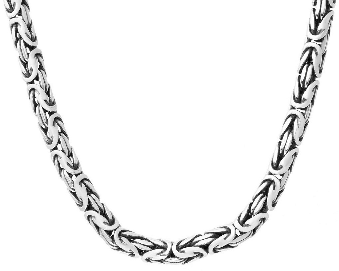 HandMade 107Ц длина 57 см, вес 36.8 г серебро, плетение лисий хвост