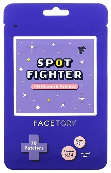 Патчи FACETORY тканевые Spot Fighter противовоспалительные 78 шт
