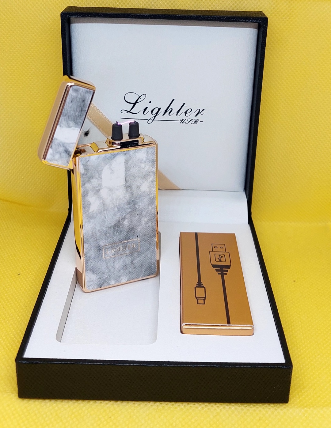 Lighter электронная зажигалка 527002, металлический сплав