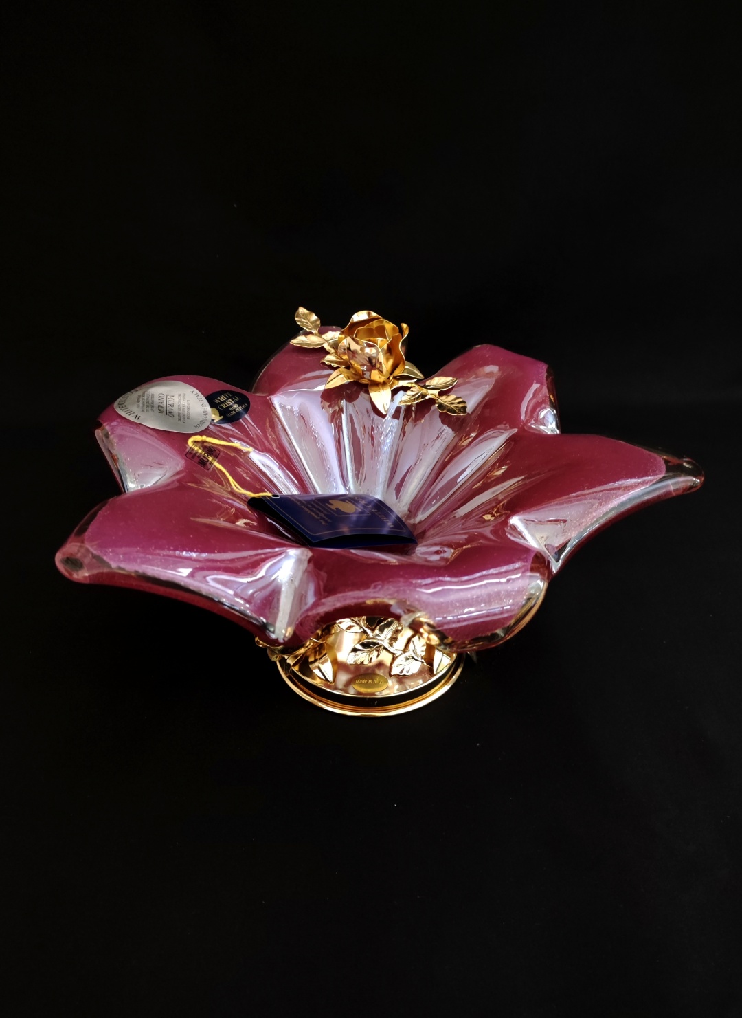 Фруктовница Murano 1 шт, стекло, 13х29 см
