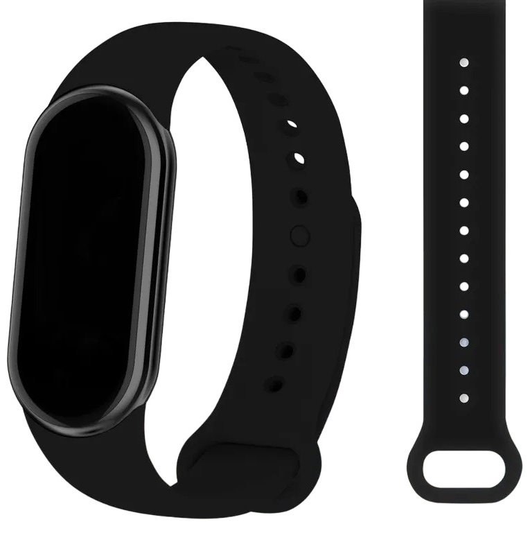 Купить Ремешок для Mi Band 8 черный в кредит в Алматы – Kaspi Магазин