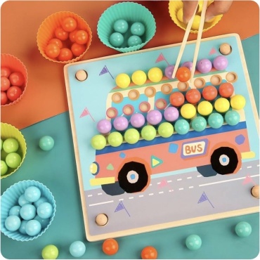 Мозаика Wood toys Мозаика с шариками