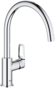 Смеситель для кухни Grohe 31368001 BauLoop, латунь, цвет хром