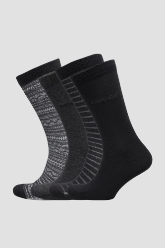 Носки Levis 4 пары черный 39-42