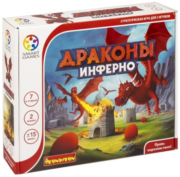 Настольная игра Bondibon Драконы. Инферно