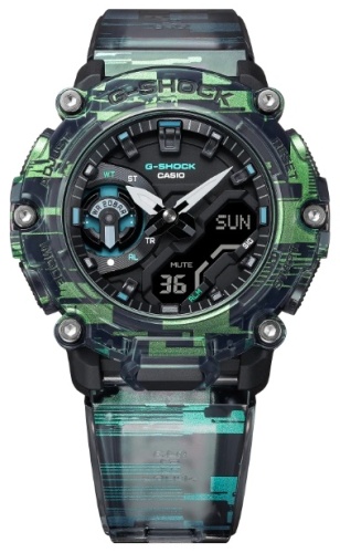 Кварцевые CASIO GA-2200NN-1ADR полимер