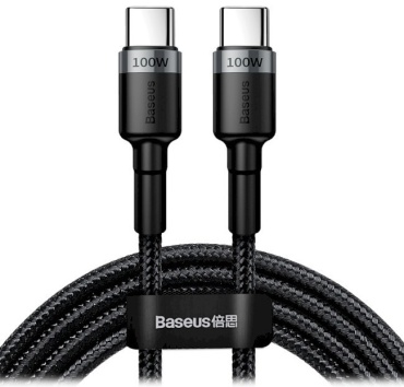 Кабель Baseus USB TypeC (M), 2 м, CATKLF-FLG1 черный