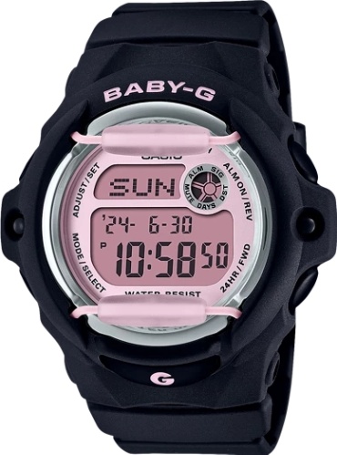 Кварцевые CASIO BG-169U-1CDR сталь, полимер