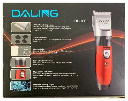 DALING машинка для стрижки Dl-1005 красный
