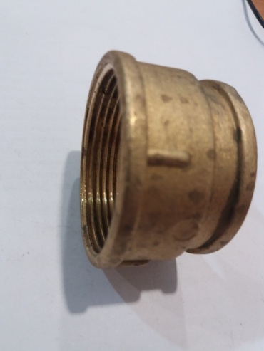 Муфта 11/4"х1", латунь, 1 шт