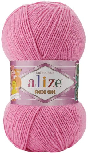 Моток Alize Cotton Gold 264 Розовый 330 м 100 г