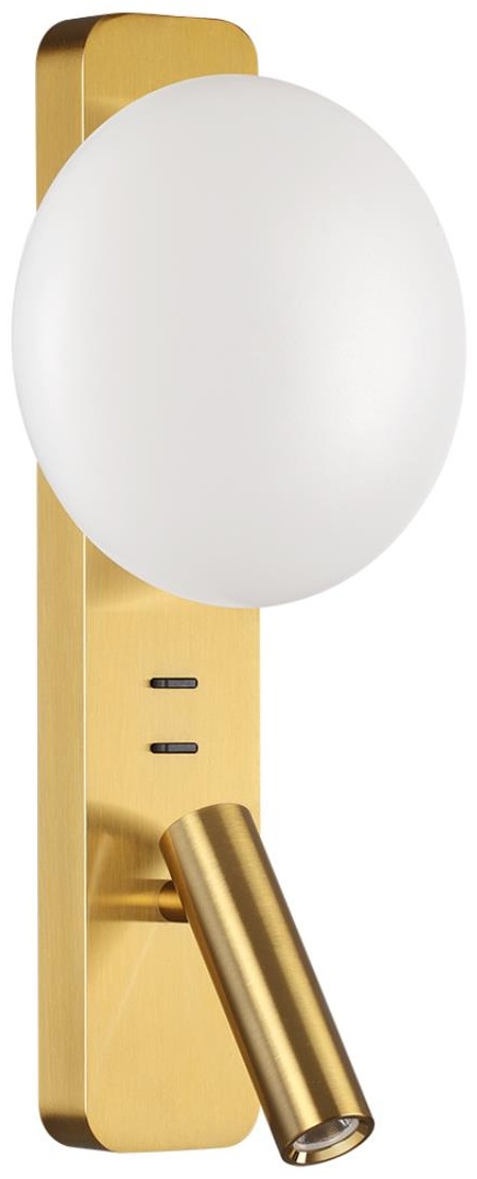 Бра настенный Odeon Light LED, золотистый