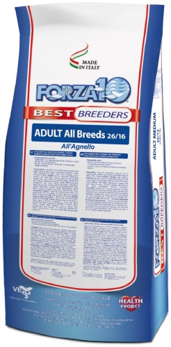 Forza10 Adult All Breeds 26/16 Ягненок для взрослых всех пород 20 кг