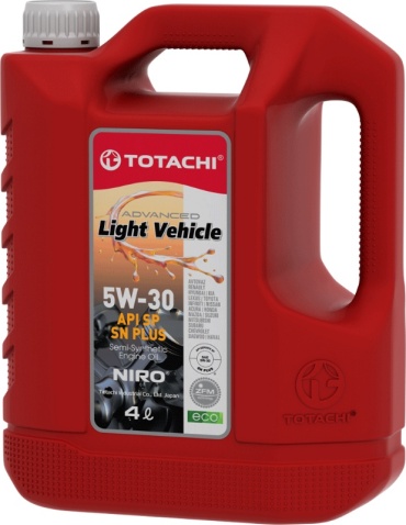 Полусинтетическое Totachi Light Vehicle 5W-30 4 л