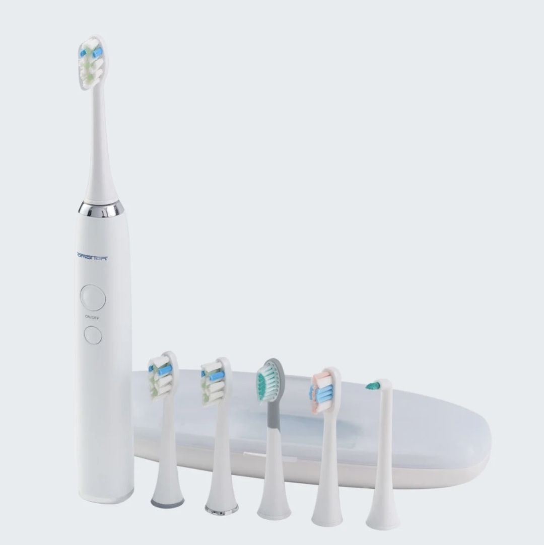 OMIOTTON waterflosser звуковая щетка St101 щетина средняя белый