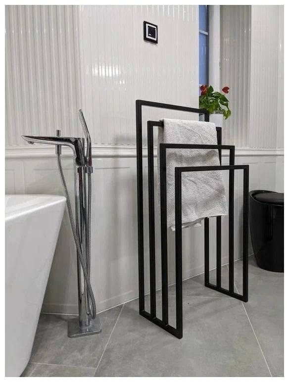 Сушилка на ванну 40x60x100 см, кол-во уровней: 3, металл