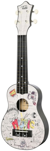 Укулеле сопрано TUTTI JR-10 SCH белый