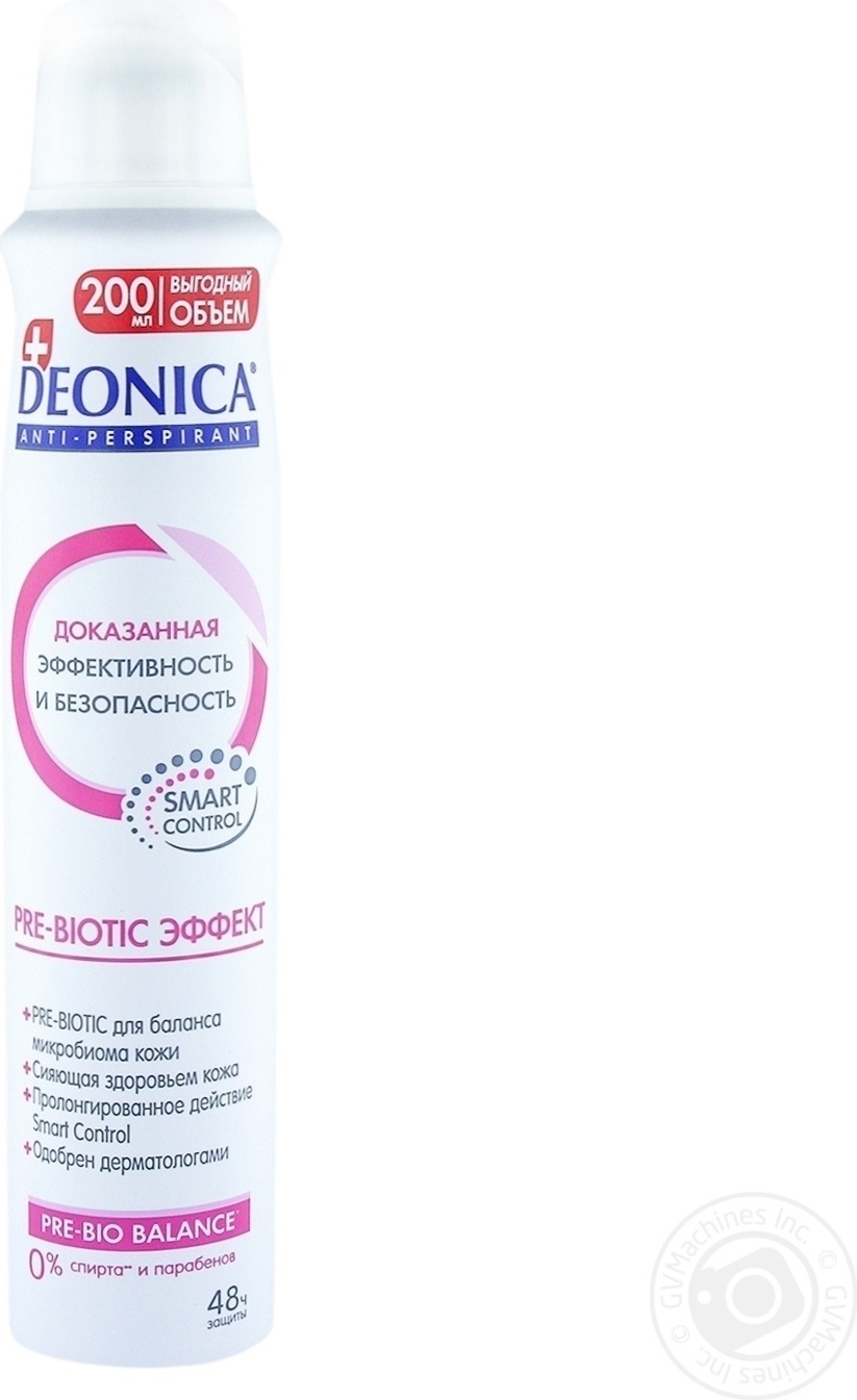 Купить Deonica Pre-biotic дезодорант-антиперспирант для женщин 200 мл в ...