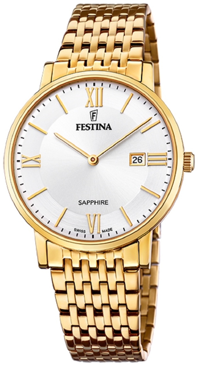 Кварцевые Festina F20020/1 нержавеющая сталь
