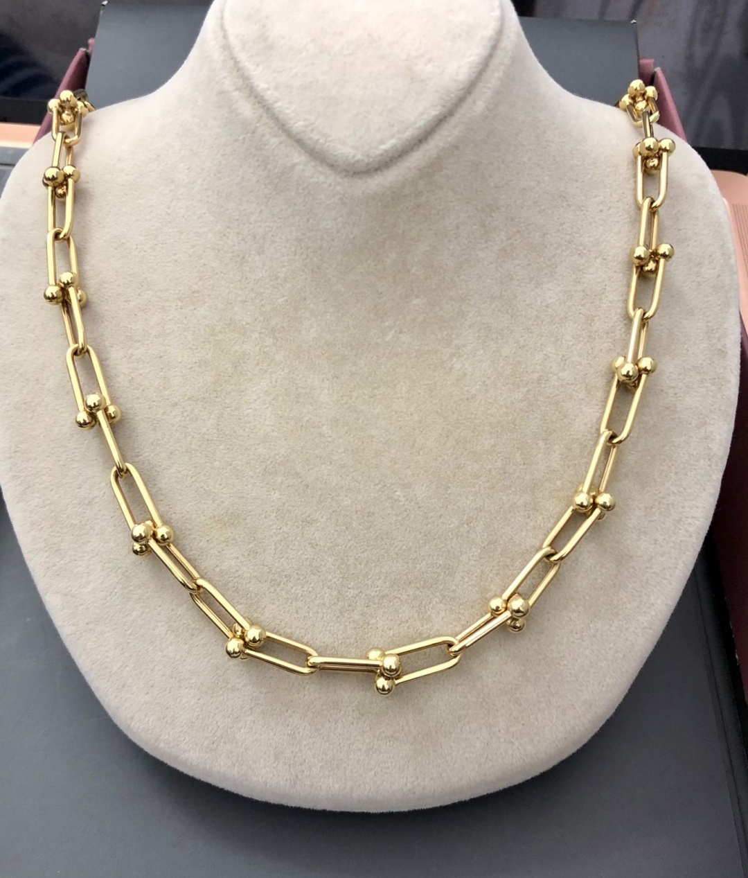 Колье MIRSADO GOLD С1 длина 55 см вес 19.5 г золото, без вставок