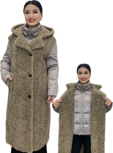 Шуба ТОН САРАЙЫ коричневый