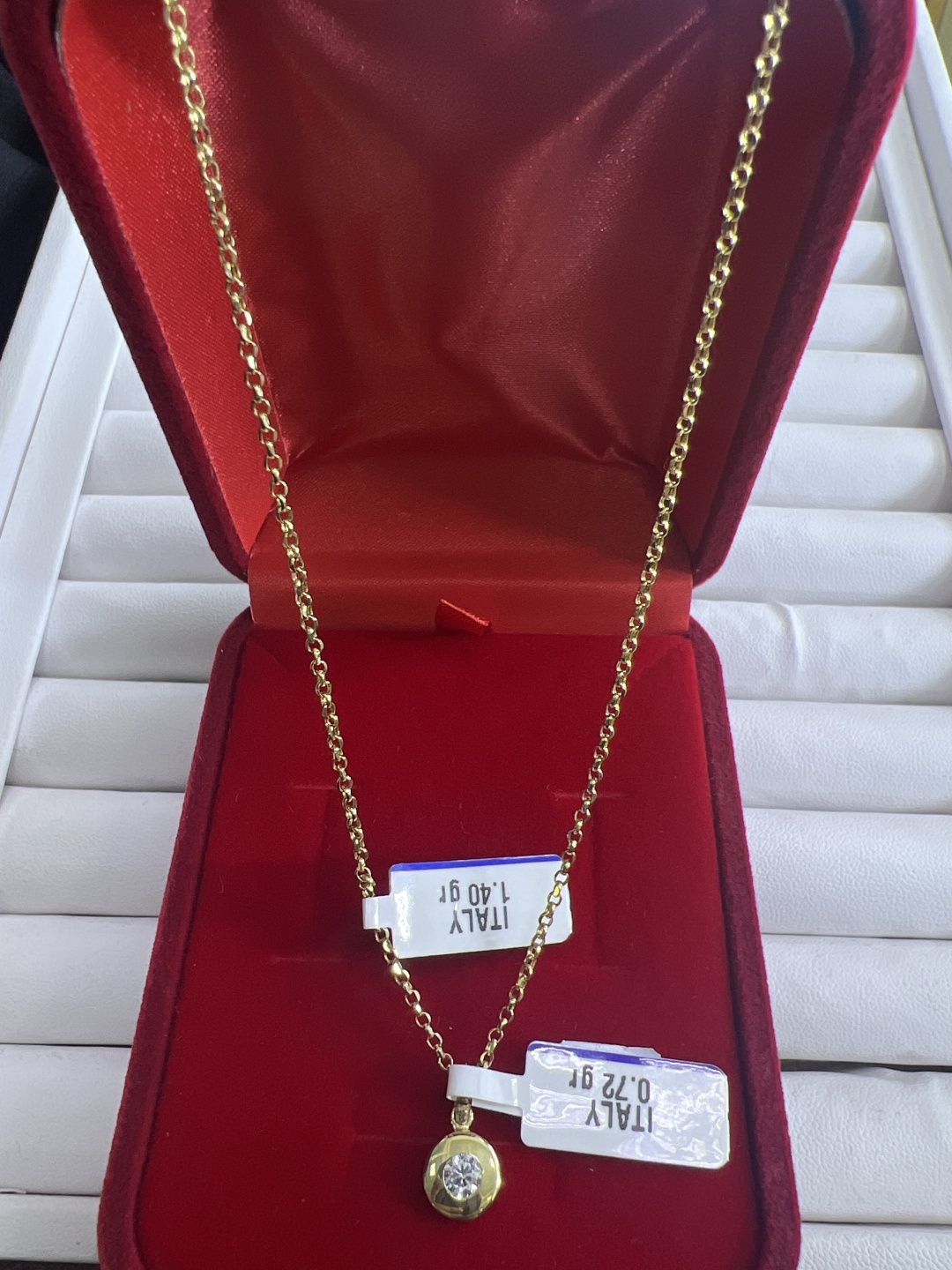 Колье Золото России 14643020_Gulnur gold 806574 длина 50 см вес 2.12 г золото, без вставок