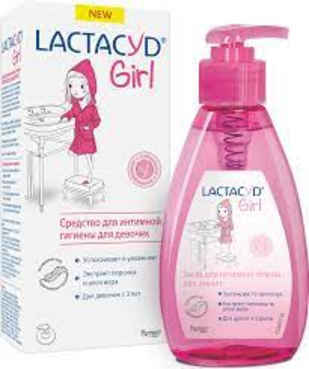 LACTACYD Girl гель для интимной гигиены 200 мл