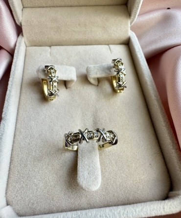 MIRSADO GOLD SET5028 вес 5.6 г золото, бриллиант