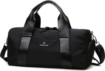 Сумка VIGORU VIVDI полиэстер, искусственная кожа, оксфорд черный 20 л
