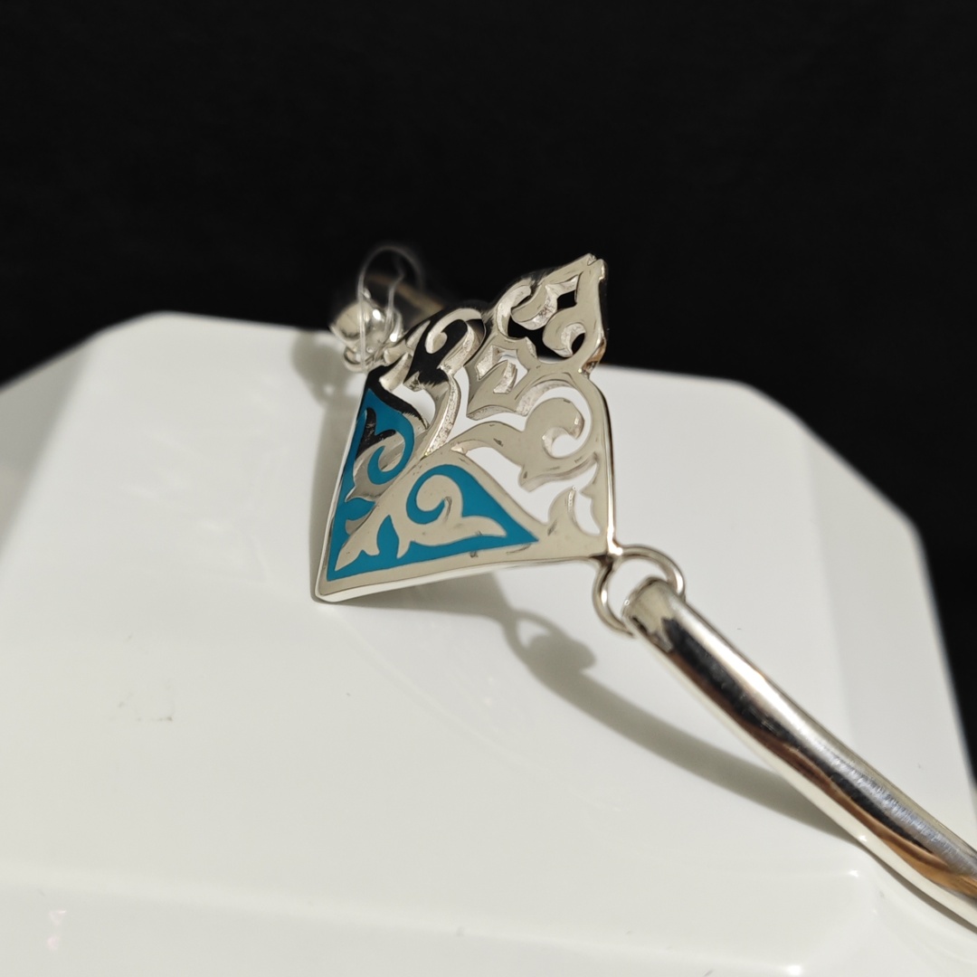 Balausa Jewelry B244(11) длина 19 см, вес 9.1 г серебро, плетение отсутствует