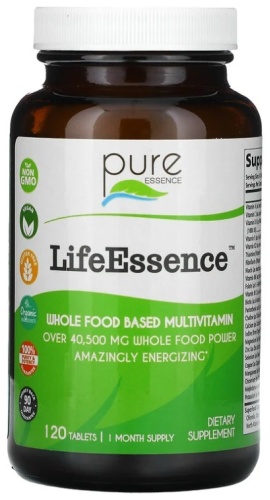 Pure Essence мультивитамины LifeEssence 120 таблеток