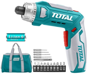 Аккумуляторная отвертка Total TSDLI0801, 8 В