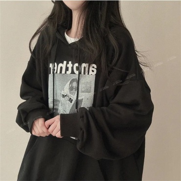 Толстовка Fashion Dress черный, темно-серый