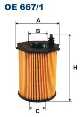 FILTRON Масляный Фильтр OE6671