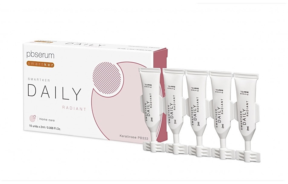 PBSerum ампульная сыворотка Daily Radiant для лица, для зоны декольте 15 шт по 2 мл