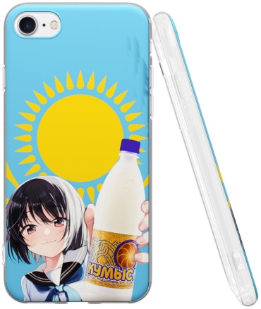 Чехол Mcover для Apple iPhone 7, iPhone 8, iPhone SE (2020) рисунок