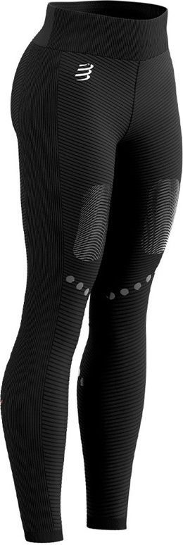 Тайтсы Compressport черный