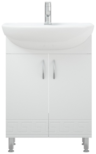 Тумба без раковины Corozo ОЛИМП 60, 61x85x46 см, белый