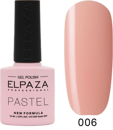ELPAZA гель-лак Pastel 006 Будапешт глянцевое 10 мл