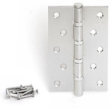Петля накладная Apecs 120х80мм 120x80-B4-Steel-S универсальная