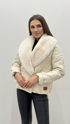 Зимняя куртка DONNA BACCONI бежевый
