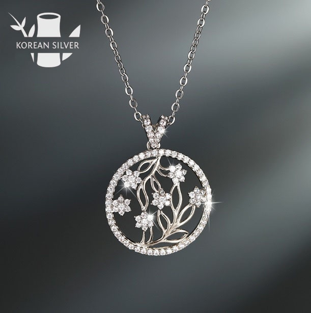 Подвеска KOREAN SILVER бижутерный сплав, цирконий