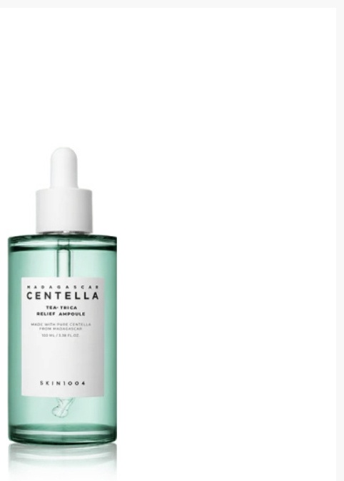 Skin1004 ампульная сыворотка Madagascar Centella Tea-Trica Relief для лица 100 мл, фото 7