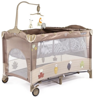 Манеж-кровать Babyton P610 1000067818, для детей от 0 до 24 мес. без функции качания