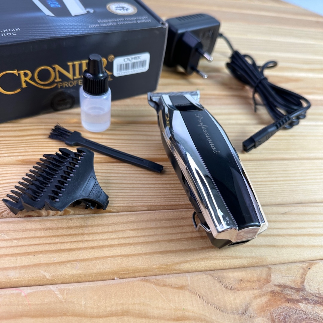 Cronier триммер CR-9230B бордовый