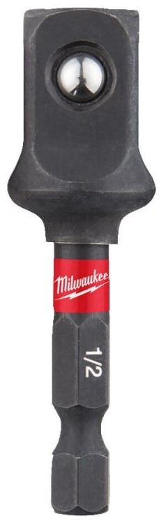 Переходник Milwaukee ударный (Cr-Mo) 1/4 - 1/2, 4932478803