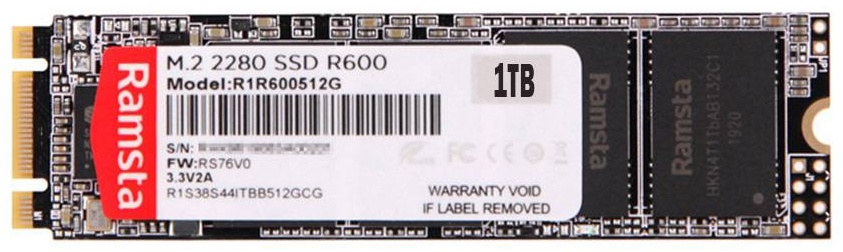 SSD Ramsta R1R600512G 1024 Гб