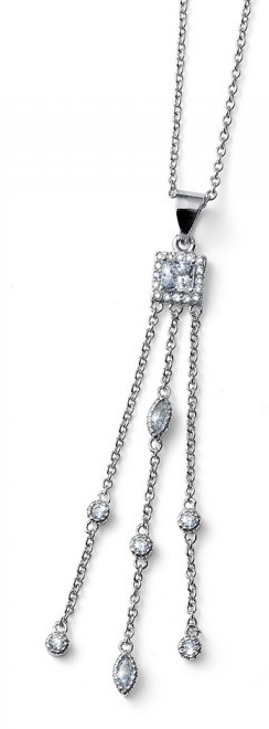 Oliver Weber длина 45 см ювелирный сплав, кристаллы Swarovski
