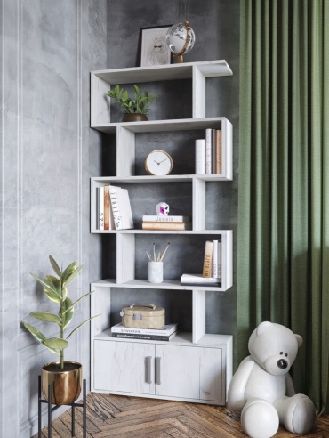 Letta 200001, 73x23x176 см, белый